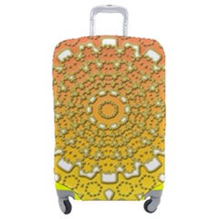 Mandala Background Image Ornament Luggage Cover (medium) by Hannah976