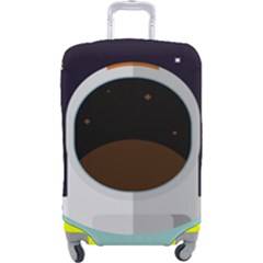 Astronaut Space Astronomy Universe Luggage Cover (large) by Sarkoni
