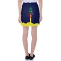 Rocket Halftone Astrology Astronaut Tennis Skirt View2