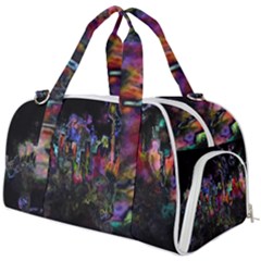 Grunge Paint Splatter Splash Ink Burner Gym Duffel Bag by Grandong