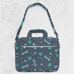 Bons Foot Prints Pattern Background Macbook Pro 13  Shoulder Laptop Bag  by Grandong