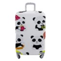 Playing Pandas Cartoons Luggage Cover (Small) View1