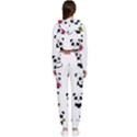 Playing Pandas Cartoons Cropped Zip Up Lounge Set View2