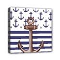 Anchor Background Design Mini Canvas 6  x 6  (Stretched) View1