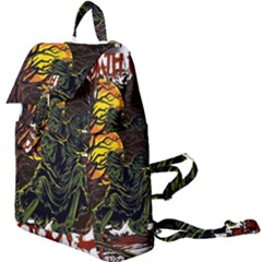 Grim Reaper Above Art  Monster Moon Letter Poster Buckle Everyday Backpack by Sarkoni