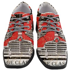 Perfect American Vintage Classic Car Signage Retro Style Women Heeled Oxford Shoes by Sarkoni