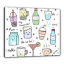 Drinks Cocktails Doodles Coffee Canvas 24  x 20  (Stretched) View1
