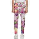 Fruits Apple Strawberry Raspberry Kids  Skirted Pants View1