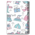 Transportation Seamless Pattern 5.5  x 8.5  Notebook View2