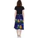 Adventure Time Jake And Finn Night Frill Hi Low Chiffon Skirt View2
