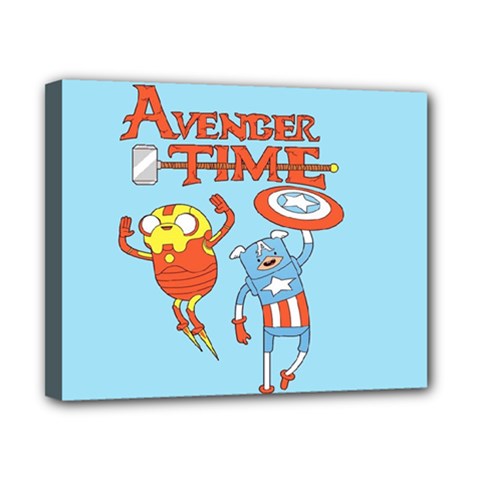 Adventure Time Avengers Age Of Ultron Canvas 10  X 8  (stretched) by Sarkoni