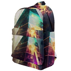 Tropical Forest Jungle Ar Colorful Midjourney Spectrum Trippy Psychedelic Nature Trees Pyramid Classic Backpack by Sarkoni