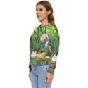 Anime My Neighbor Totoro Jungle Women s Long Sleeve Raglan T-Shirt View2