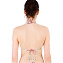 Underwater Seamless Pattern Light Background Funny Classic Bikini Top View2