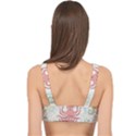 Underwater Seamless Pattern Light Background Funny Cage Up Bikini Top View2