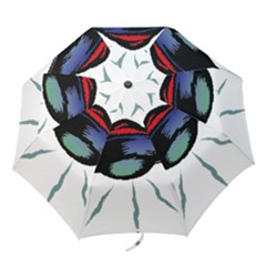 Alien Unidentified Flying Object Ufo Folding Umbrellas by Sarkoni