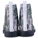 Plants Leaves Boho Botany Foliage Men s High-Top Canvas Sneakers View4
