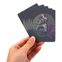 Illustration Astronaut Cosmonaut Paying Skateboard Sport Space With Astronaut Suit Playing Cards Single Design (Rectangle) with Custom Box View3
