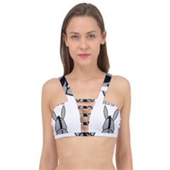 Donkey Ass Funny Nice Cute Floppy Cage Up Bikini Top by Sarkoni