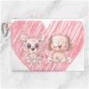 Paw Dog Pet Puppy Canine Cute Canvas Cosmetic Bag (XL) View1