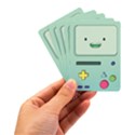 Adventure Time Bmo Beemo Green Playing Cards Single Design (Rectangle) with Custom Box View3
