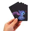 Stitch Love Cartoon Cute Space Playing Cards Single Design (Rectangle) with Custom Box View3