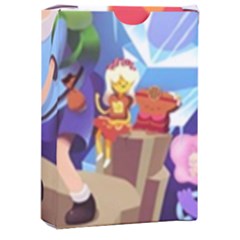 Cartoon Adventure Time Finn Princess Bubblegum Lumpy Space Playing Cards Single Design (rectangle) With Custom Box by Bedest