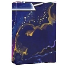 Trippy Kit Rick And Morty Galaxy Pink Floyd Playing Cards Single Design (rectangle) With Custom Box by Bedest