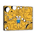 Adventure Time Finn Jake Cartoon Canvas 10  x 8  (Stretched) View1