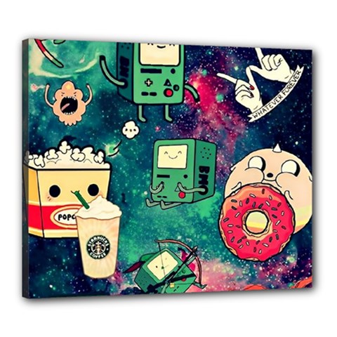 Adventure Time America Halloween Canvas 24  X 20  (stretched) by Bedest