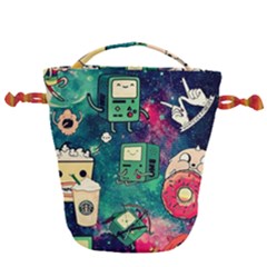 Adventure Time America Halloween Drawstring Bucket Bag by Bedest