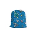 About Space Seamless Pattern Drawstring Pouch (Small) View1