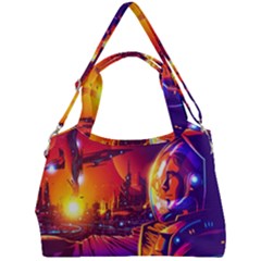 Far Future Human Colonization Double Compartment Shoulder Bag by Hannah976