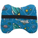 About Space Seamless Pattern Head Support Cushion View2