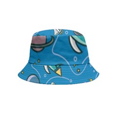 About Space Seamless Pattern Bucket Hat (kids) by Hannah976