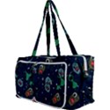 Monster Alien Pattern Seamless Background Multi Function Bag View3