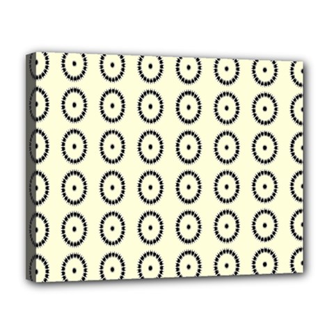 Sharp Circles Canvas 14  X 11  (stretched) by ConteMonfrey