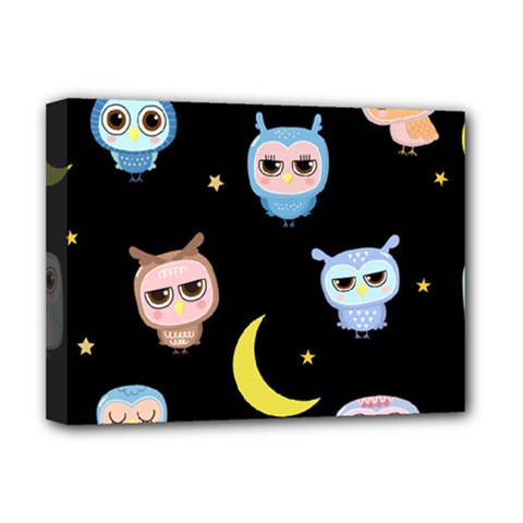 Cute Art Print Pattern Deluxe Canvas 16  X 12  (stretched)  by Apen