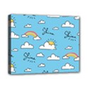 Sky Pattern Canvas 10  x 8  (Stretched) View1