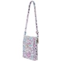 Cute Doodle Cartoon Seamless Pattern Multi Function Travel Bag View1