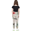 Japanese Crane Painting Of Bird Kids  Joggers View2