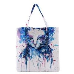 Cat Grocery Tote Bag by saad11