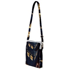 Tardis Bbc Doctor Who Dr Who Multi Function Travel Bag by Cendanart