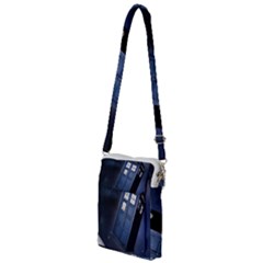 Tardis Doctor Who Planet Multi Function Travel Bag by Cendanart