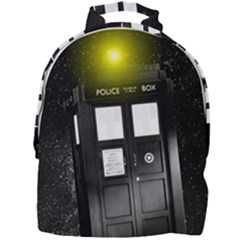 Doctor Who Space Tardis Mini Full Print Backpack by Cendanart