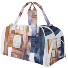 Tardis Doctor Who Burner Gym Duffel Bag by Cendanart