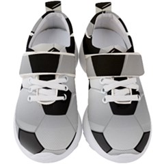Soccer Ball Kids  Velcro Strap Shoes by Ket1n9