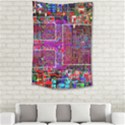 Technology Circuit Board Layout Pattern Small Tapestry View2