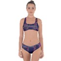 Cad Technology Circuit Board Layout Pattern Criss Cross Bikini Set View1