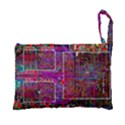 Technology Circuit Board Layout Pattern Foldable Grocery Recycle Bag View3